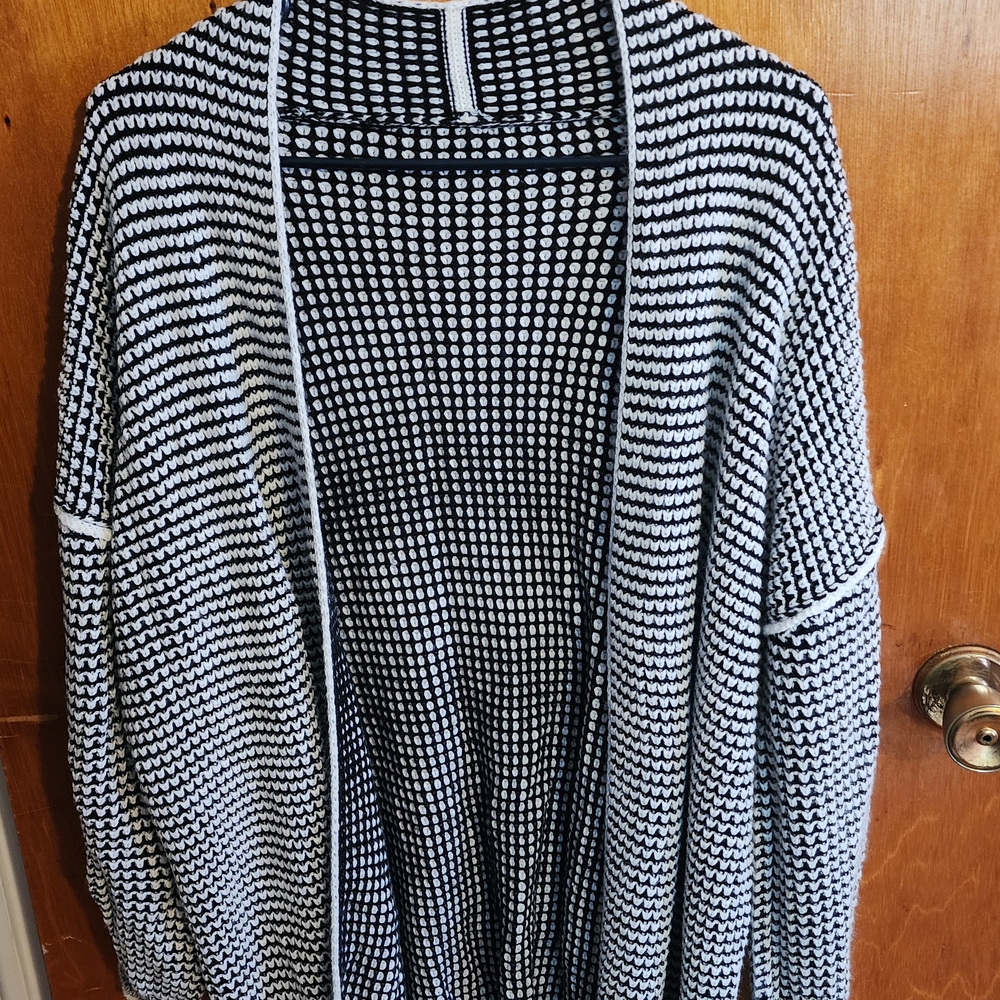 Black and White Women's Sweater